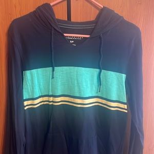 Aeropostale Light Hoodie Navy Blue Size S